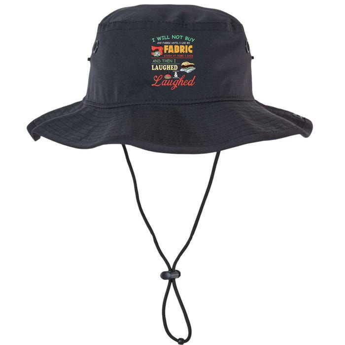 I Will Not Buy Any Fabric Untill I Use My Fabric Bucket Hat
