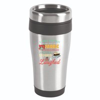 I Will Not Buy Any Fabric Untill I Use My Fabric 16oz Travel Tumbler