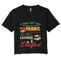 I Will Not Buy Any Fabric Untill I Use My Fabric Crop Top