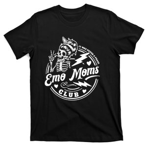 It Was Never A Phase Emo Moms Club MotherS Day Skeleton T-Shirt