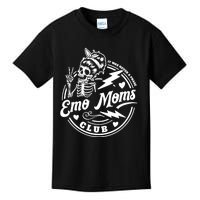 It Was Never A Phase Emo Moms Club MotherS Day Skeleton Kids T-Shirt