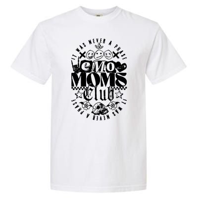 It Was Never A Phase Emo Moms Club Garment-Dyed Heavyweight T-Shirt