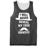 I Will Never Reveal My True Identity Mesh Reversible Basketball Jersey Tank