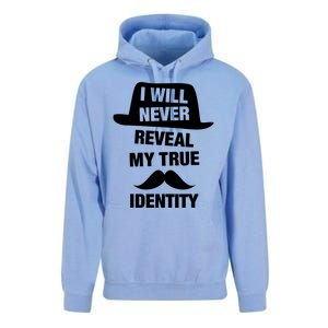 I Will Never Reveal My True Identity Unisex Surf Hoodie