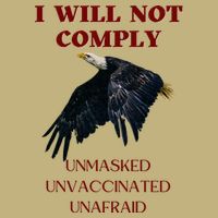 I Will Not Comply Anti Vaccine Mandate Anti Biden Cooling Performance Long Sleeve Crew