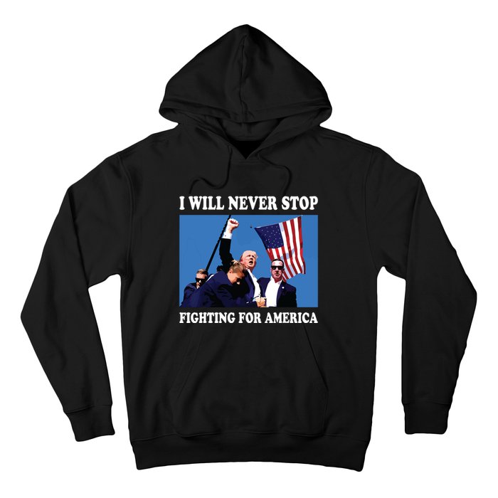 I Will Never Stop Hoodie