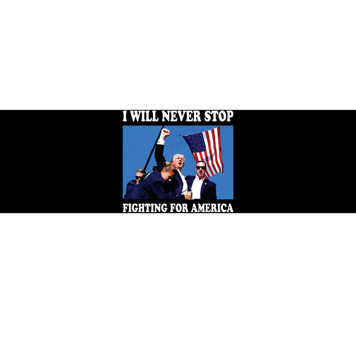 I Will Never Stop Bumper Sticker