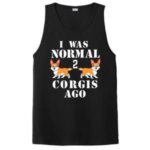 I Was Normal 2 Corgis Ago PosiCharge Competitor Tank