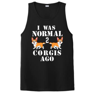 I Was Normal 2 Corgis Ago PosiCharge Competitor Tank