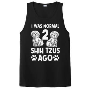 I Was Normal 2 Shih Tzus Ago PosiCharge Competitor Tank