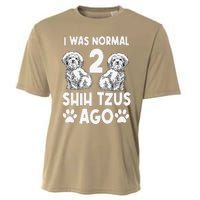 I Was Normal 2 Shih Tzus Ago Cooling Performance Crew T-Shirt