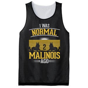 I Was Normal 2 Malinois Ago Belgian Malinois Mesh Reversible Basketball Jersey Tank