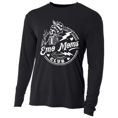 It Was Never A Phase Emo Moms Club Skeleton Cooling Performance Long Sleeve Crew