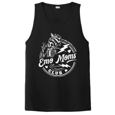 It Was Never A Phase Emo Moms Club Skeleton PosiCharge Competitor Tank