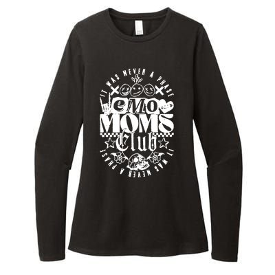 It Was Never A Phase Emo Moms Club Womens CVC Long Sleeve Shirt