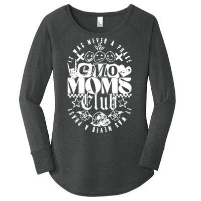 It Was Never A Phase Emo Moms Club Women's Perfect Tri Tunic Long Sleeve Shirt