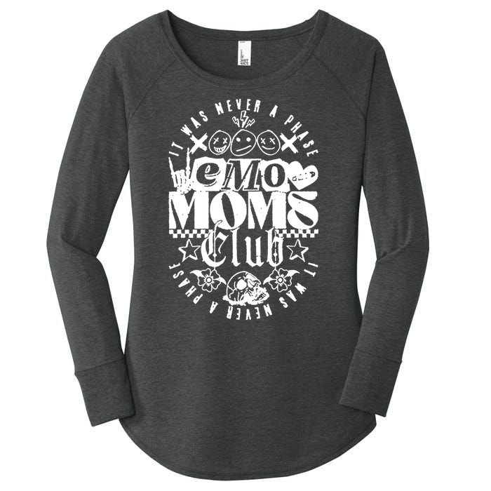 It Was Never A Phase Emo Moms Club Women's Perfect Tri Tunic Long Sleeve Shirt