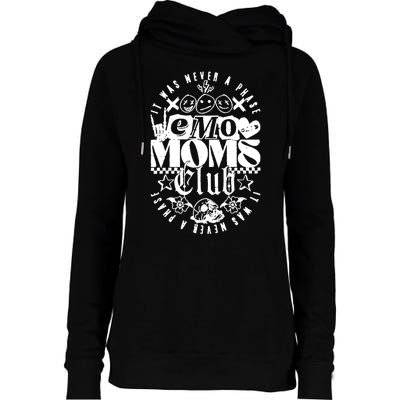 It Was Never A Phase Emo Moms Club Womens Funnel Neck Pullover Hood