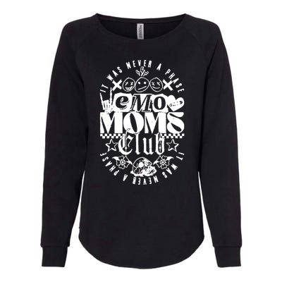 It Was Never A Phase Emo Moms Club Womens California Wash Sweatshirt