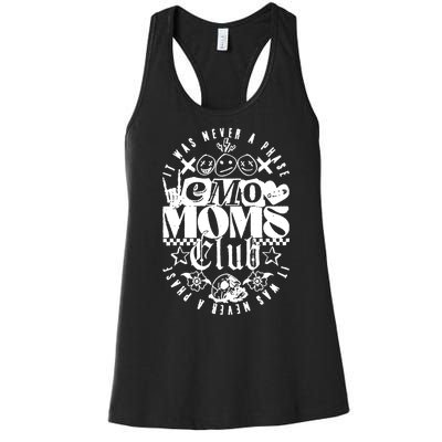 It Was Never A Phase Emo Moms Club Women's Racerback Tank