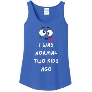 I Was Normal Two Ago Ladies Essential Tank