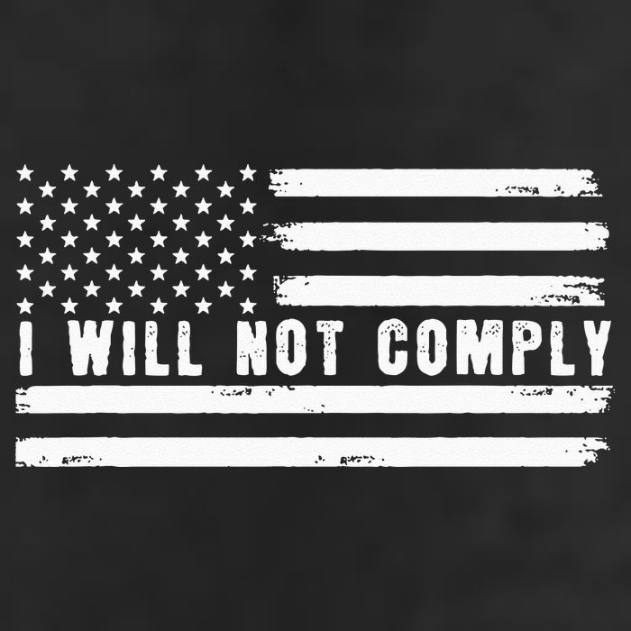 I Will Not Comply Knit Cap Winter Beanie
