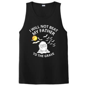 I Will Not Beat My Father To The Grave Halloween PosiCharge Competitor Tank