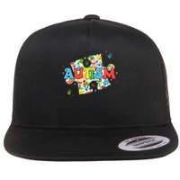 I Would Not Change You But I Would Change The World For You Flat Bill Trucker Hat