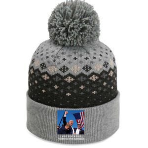 I Will Never Stop Fighting For America The Baniff Cuffed Pom Beanie