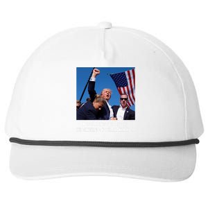 I Will Never Stop Fighting For America Snapback Five-Panel Rope Hat