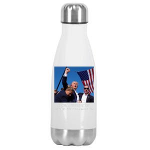 I Will Never Stop Fighting For America Stainless Steel Insulated Water Bottle