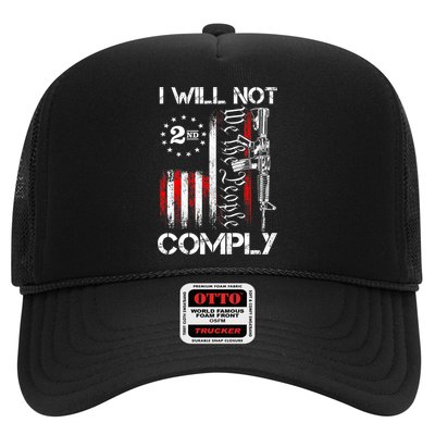 I Will Not Comply 2nd Amendment Gun Owner Trucker Hat