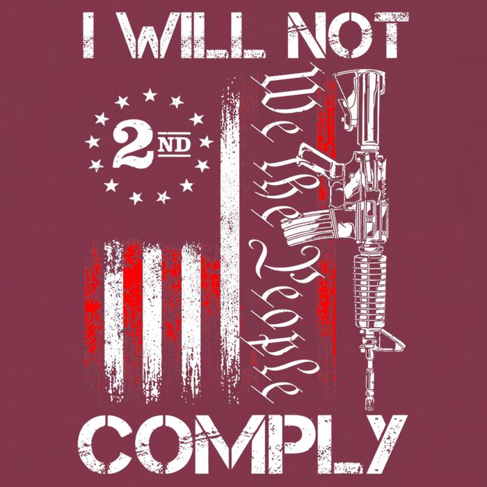 I Will Not Comply 2nd Amendment Gun Owner 16oz Travel Tumbler