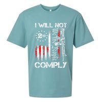 I Will Not Comply 2nd Amendment Gun Owner Sueded Cloud Jersey T-Shirt