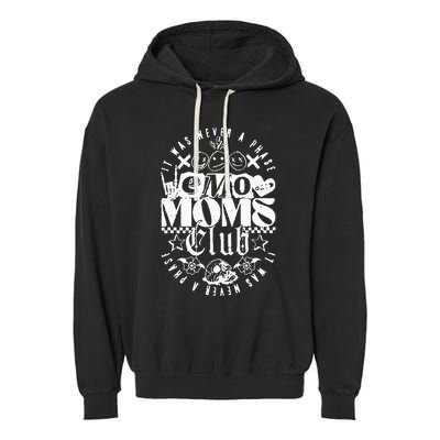 It Was Never A Phase Emo Moms Club Garment-Dyed Fleece Hoodie