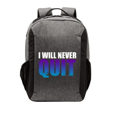 I Will Never Quit Suicide Prevention Vector Backpack