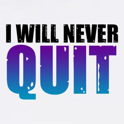 I Will Never Quit Suicide Prevention T-Shirt