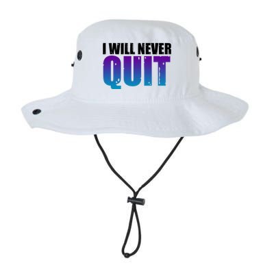 I Will Never Quit Suicide Prevention Legacy Cool Fit Booney Bucket Hat