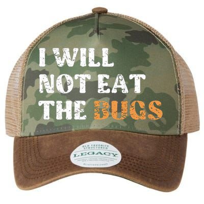 I Will Not Eat The Bugs Legacy Tie Dye Trucker Hat