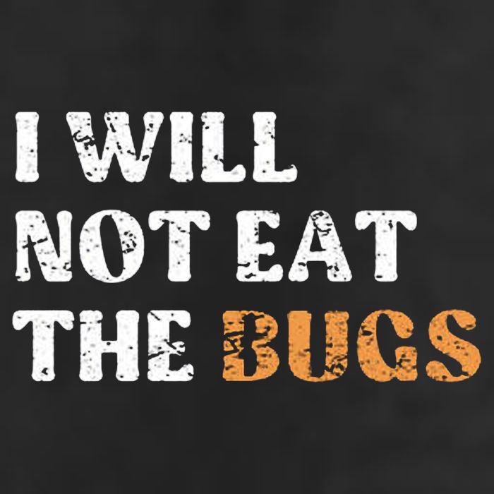 I Will Not Eat The Bugs Golf Towel