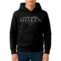 I Will Not Be Shaken Christian Minimal Kids Hoodie
