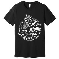 It Was Never A Phase Emo Moms Club MotherS Day Skeleton Premium T-Shirt