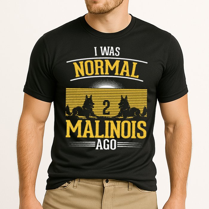 I Was Normal 2 Malinois Ago Belgian Malinois Cooling Performance Crew T-Shirt