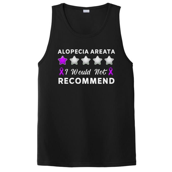 I Would Not Recommend Funny Alopecia Areata Awareness Gift PosiCharge Competitor Tank