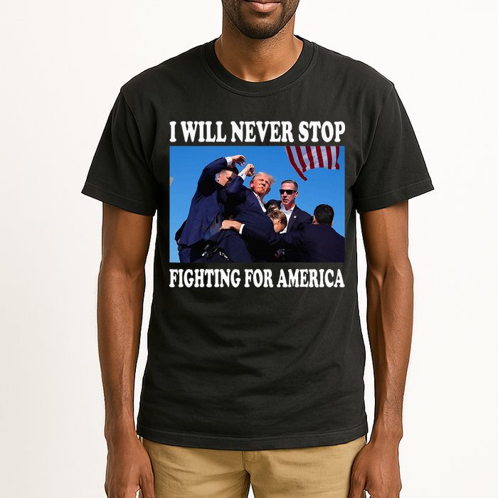 I Will Never Stop Fighting For America Tall T-Shirt