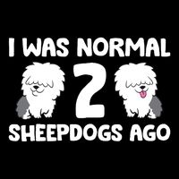 I Was Normal 2 Sheepdogs Ago City Backpack