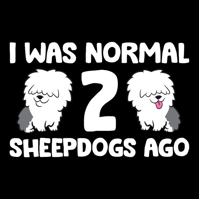 I Was Normal 2 Sheepdogs Ago City Backpack