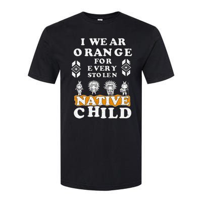 I Wear Orange For Every American Native Child Indian Prid Softstyle® CVC T-Shirt