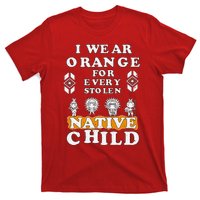 I Wear Orange For Every American Native Child Indian Prid T-Shirt