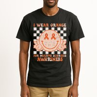 I Wear Orange For Multiple Sclerosis Awareness Ms Warrior Tall T-Shirt